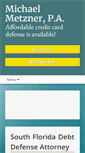Mobile Screenshot of metznerlaw.com